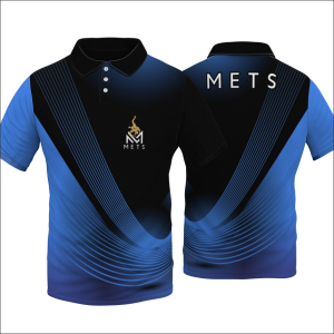 METS Wrestling Golf Shirt