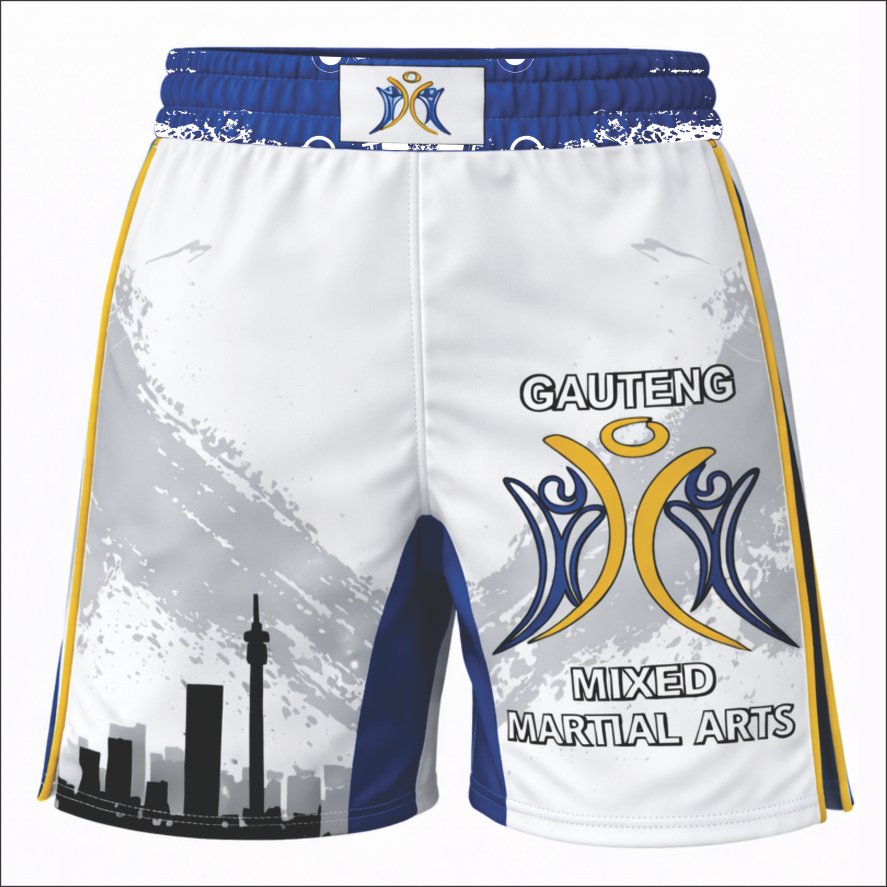 Gauteng MMA Fight Shorts Front